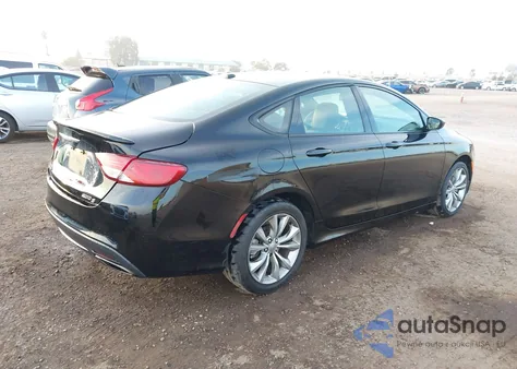 2015 Chrysler 200 S z USA, uszkodzony, nr VIN 1C3CCCBB1FN737096